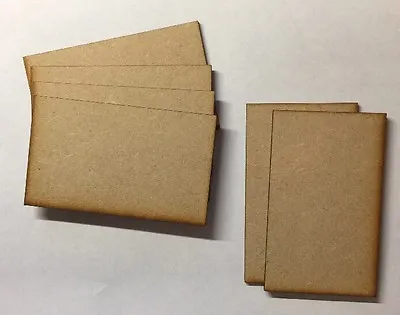 Wooden Rectangle Bases 3 Mm Laser Cut Mdf 100mm X 60mm Wargames Bolt Action • £3.80