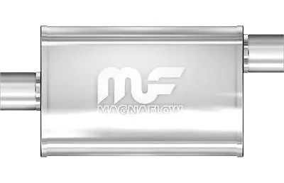 MagnaFlow Stainless Steel 4 X 9 OVAL PERFORMANCE MUFFLER DIA 2.5/2.5 IN #14326 • $166.80