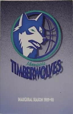 1989 Minnesota Timberwolves Basketball Media Guide. 144 Pages • $4.85