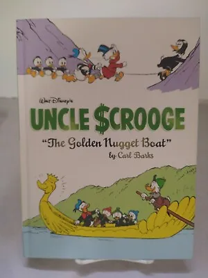 Carl Barks Walt Disney's Uncle Scrooge The Golden Nugget Boat Hardcover New • £27.20