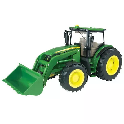 John Deere 1:16 Big Farm Tractor W/ Loader/Lights/Sound Kids/Interactive Toy/Fun • $81