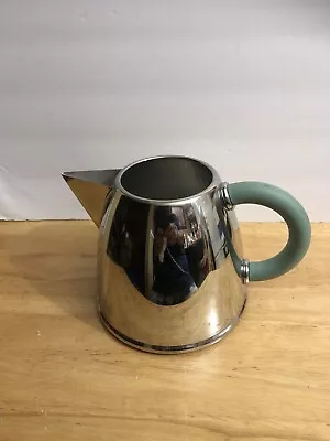 Michael Graves Chrome Coffee Server/Teapot 18/10 Made In Taiwan No Lid GUC • $48