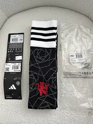 Manchester United Home Socks 2023-24 - Size 4.5-5.5 (S) BNWT • £8