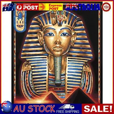 $10.24 • Buy 5D Drawing Full Round Drill Egyptian Portrait Diamond Painting DIY Kit Ornaments
