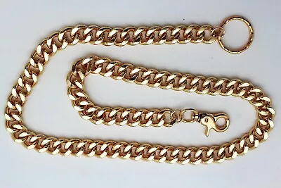 Men Gold Metal Wallet Chains Keychain Biker Links Jeans Biker Trucker • $19.99