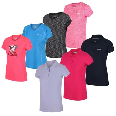 £5.99 • Buy Regatta Womens Summer Polo T Shirt Top Jersey MASSIVE CLEARANCE SALE RRP £30