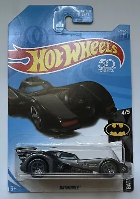 2017 Hot Wheels Batman BATMOBILE  4/5 50th Anniversary 62/365 • $6.95