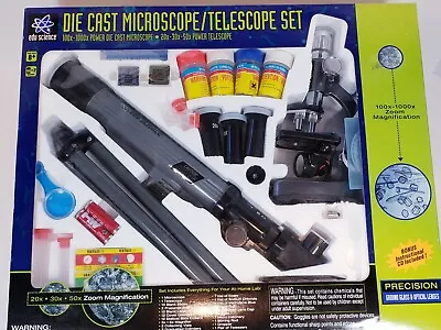 £55.51 • Buy Diecast Microscope & Telescope 65pc Set Home Lab Edu Science Brand New