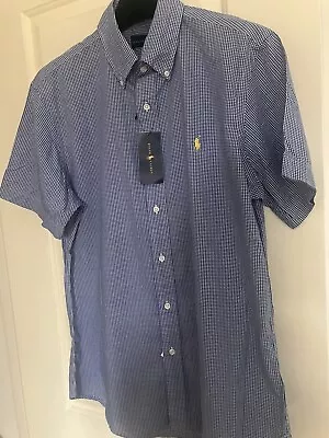 Mens Ralph Lauren Shirt Medium Classic Fit • £25