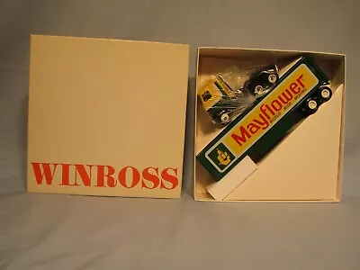 Winross MAYFLOWER Moving Truck In 1/64 Mack Yellow/green Tractor Vintage 1987 • $20.50