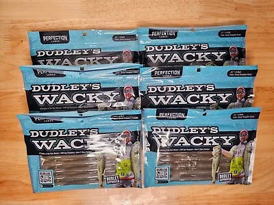 Total Of 48 Dudley's Wacky 5 3/8 In Worms Green Pumpkin Violet Color Nip • $25