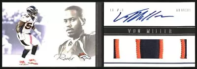 2011 Panini Playbook #136 Von Miller Rookie Jersey Auto RC /349 • $130