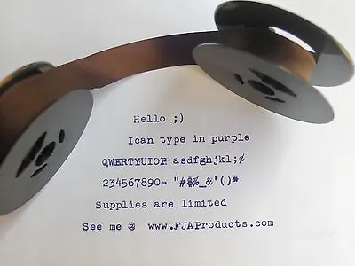 Olympia SG 3 Purple Ink Typewriter Ribbon + Free Shipping • $8.95