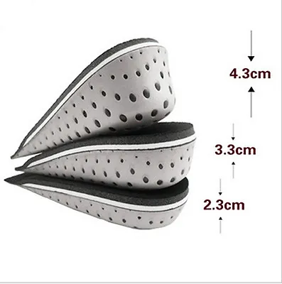 $2.87 • Buy Insole Heel Lift Insert Shoe Pad Height Increase Cushion Elevator Taller P~Z7