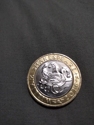 £200 • Buy Rare William Shakespeare 2 Pound Coin 