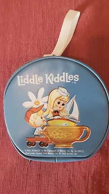 Vintage Mattel 1967 Liddle Kiddles Kiddle Rare Blue Carrying Case • $15.99