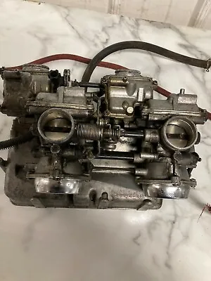 $590 • Buy 85 Honda VF 1100 V65 VF1100 C Magna Carbs Carburetors Set Rack