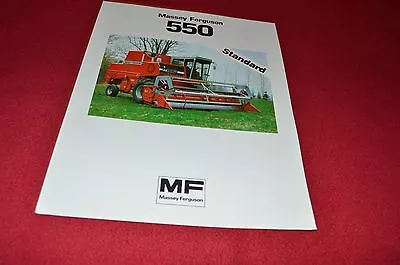 Massey Ferguson 550 Combine Dealers Brochure LCOH • $14.99