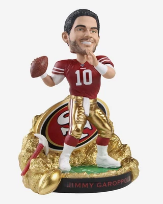 $120 • Buy Jimmy Garoppolo San Francisco 49ers Gold Rush Bobblehead. SOLD OUT! 🔥