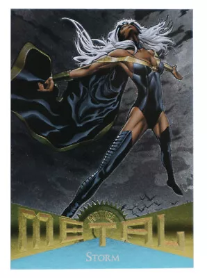 2013 Fleer Marvel Retro Storm Metal Card #22 Foil Insert Upper Deck • $59.95