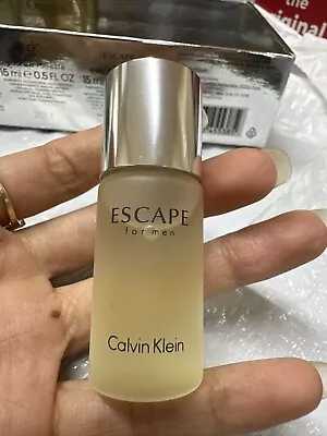 Vintage Calvin Klein Escape For Men  15ml 0.5fl .new With Outbox • £17.30