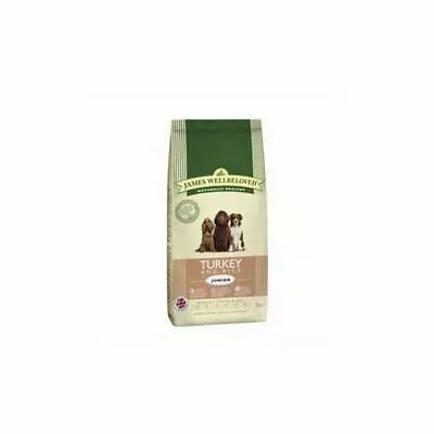 £96.35 • Buy James Wellbeloved Complete Junior Dog Food With Turkey & Rice (2kg) (Pack Of 4)