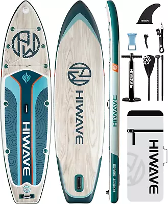 Inflatable Stand Up Paddle Board 11’*34”*6” Sup Board 350Lbs Capacity • $297.99