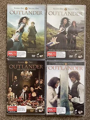 $29 • Buy Outlander Series 1, 2 And 3 (season 3 Sealed) Region 4 Australia Pal 4