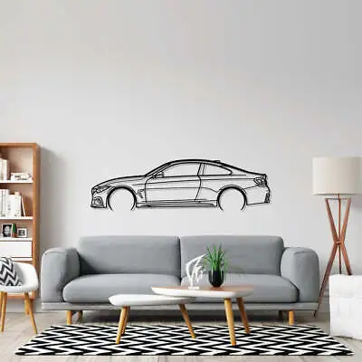 Wall Art Home Decor 3D Acrylic Metal Car Auto Poster USA Silhouette F32 M • $89.99