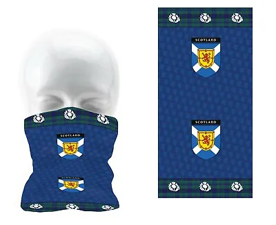 £9.95 • Buy SCOTLAND SNOOD, New Design. Bandana, Facemask, Scottish, Football, Rugby, 