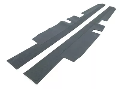 Mercedes W110 W111 W112 Grey Inner Door Sill Rubber Mat Set 2 Pcs New • $400