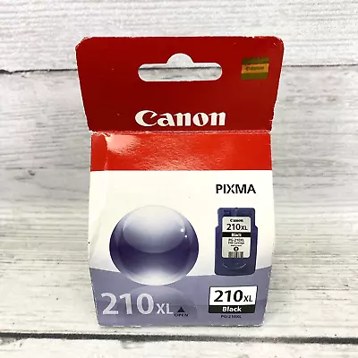 Genuine Canon Pixma 210XL Black Ink Cartridge PG-210XL | New & Sealed • $18.95