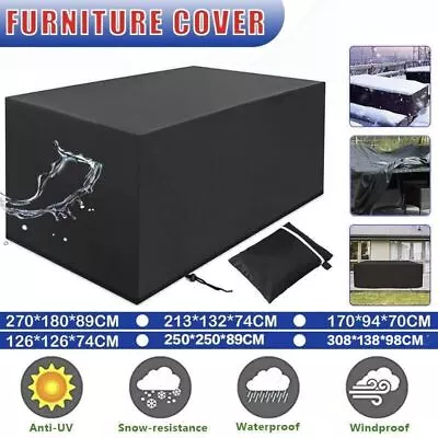 AU Waterproof Outdoor Furniture Cover Garden Patio Rain UV Table Protector Chair • $28.96