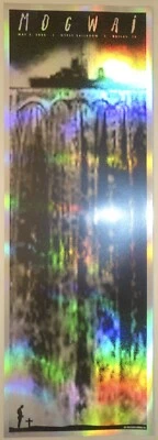 $119.90 • Buy 2006 Mogwai - Dallas Foil Silkscreen Concert Poster S/n By Todd Slater