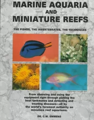 Marine Aquaria And Miniature Reefs Emmens C.W. • £3.99