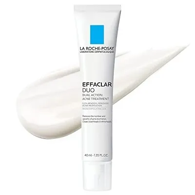 La Roche-Posay Effaclar Duo Dual Action Acne Treatment Cream 40ml New In Box  • $26.99