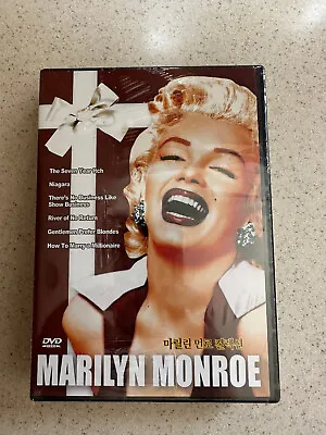 Marilyn Monroe Collection 6-Disc DVD SET English With Korean Subtitles NEW • $9.99