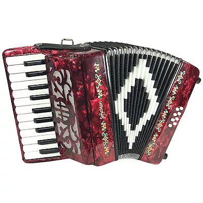 SofiaMari Mini Traveler Accordion Red (Junior Size) • $389