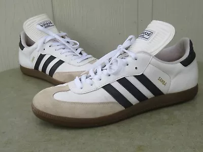 Adidas Samba Classic White Size 12 Men Pre Owned 772109 • $49.99