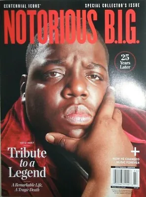 NOTORIOUS B.I.G. 25 Yrs Later TRIBUTE TO A LEGEND Changed Music Forever 1972-97 • £9.64