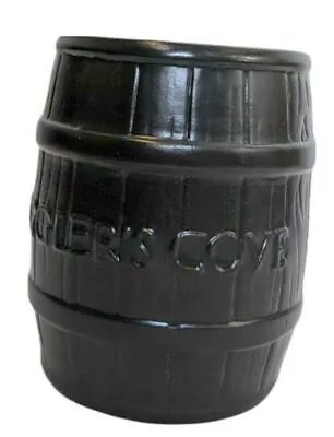 New MUNKTIKI 2009~Smugglers Cove San Francisco Rum~Barrel BLACK Ceramic~Tiki Mug • $115.95