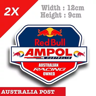 Red Bull AMPOL Racing Australia AMPOL Logo Australia  Vinyl  Sticker • $7