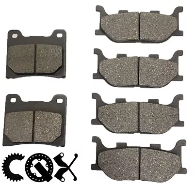 $13.99 • Buy Front And Rear Brake Pads For Yamaha XVS1100 V-Star 1100 1999-2009