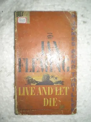 James Bond Ian Fleming Live And Let Die Rare Book 1954 • $299