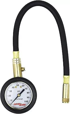 AccuGage By Milton Dial Tire Pressure Gauge With Straight Air Chuck And 11 In. • $21.29