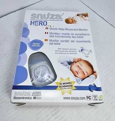 Snuza Hero Portable Baby Movement Monitor Mobile W/ Vibration Stimulus  • $59.95