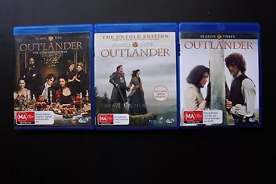 Outlanders Season 234 - Sam Heughan - Blu Ray - Fast Postage !! VGC 16 DICS • $35