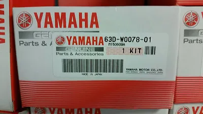 Yamaha 40 C40 50 C50 T50 Water Pump Repair Kit Outboard 63D-W0078-01-00  • $39.99