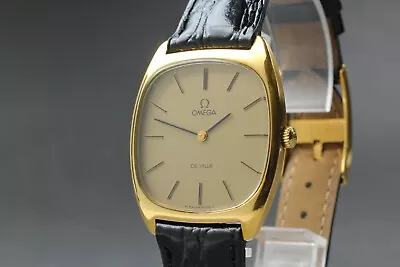 [EXC+5] Vintage Omega De Ville 625 Gold Dial Hand Winding Men's Watch From JAPAN • $349.90