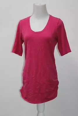 Motherhood Women's Top Short Sleeves Pink S Pre-Owned • $4.99